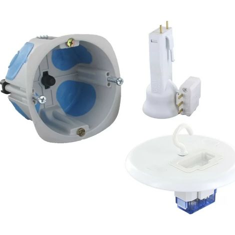 Point de centre lumineux DCL MULTIMAT NO AIR EASYFIX - 1 poste - Profondeur de la boîte : 50 mm - BLM DISTRIBUTION