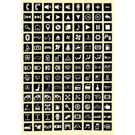 Pegatinas multifuncionales para botones, pegatinas para luces de coche, interruptores de luz, decoración de relés, etiquetas para interruptores de palanca, pegatinas para placas de circuitos.