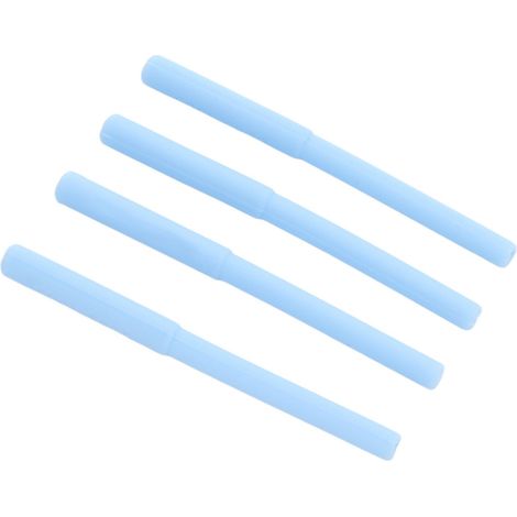 Lot de 4 protections de pieds pour réchaud Spider Stove SOTO 310 (bleu ciel), manchons en silicone antidérapants et flexibles (1/5)