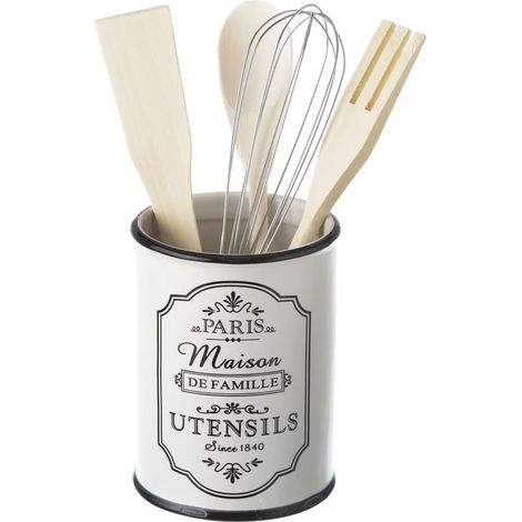 Contenitore in ceramica per utensili da cucina MAISON