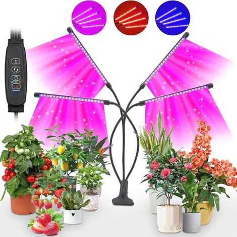Lampe de croissance LED - 80 LED - Réglable - Éclairage pour plantes (1/5)