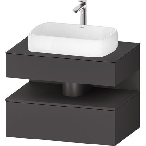Duravit Collection One Konsolenwaschtischunterbau, 1 Auszug, 1 (1/2)