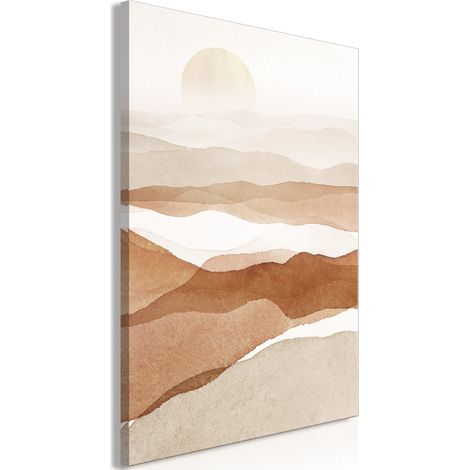 Tableau Desert Lightness (1 Part) Vertical - 80 x 120 cm (1/4)
