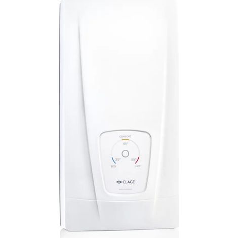 CLAGE DLX 18 Next, chauffe-eau instantané confort électrique, 18 kW / 400 Volt, 3200-36218