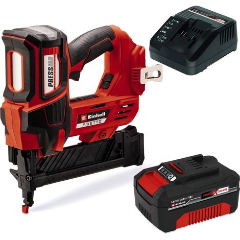 Einhell Power X-Change 18v Cordless Stapler Gun FIXETTO 18/38 S + 4.0AH Kit (1/5)