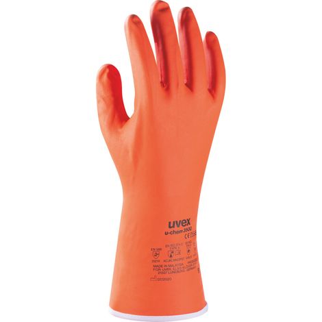 Uvex Chemikalienschutz-Handschuh-Paar uvex u-chem 3500, Handschuhgröße: 8