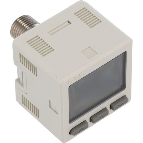 Interrupteur de pression SMC, 12 24V c.c., IP40, 10 bar ( Prix pour 1 )