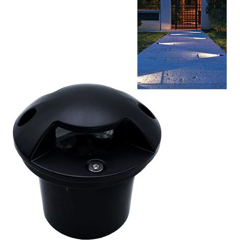 Faretto LED 3W calpestabile da incasso pavimento IP65 1 fascio FE25-3W-1Luce Fredda 6400k