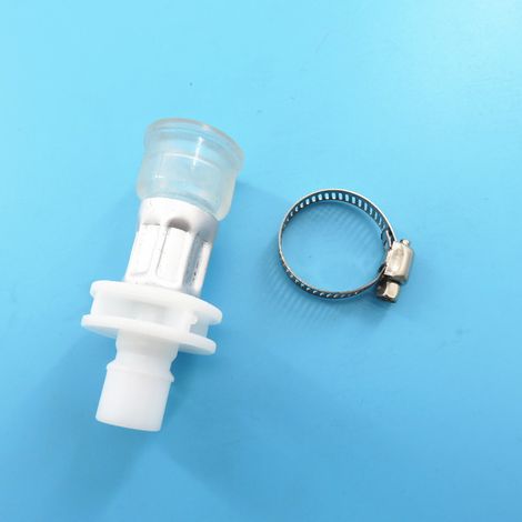 Gummianschluss für den Wasserzulaufschlauch einer vollautomatischen Waschmaschine, alter Wasserhahn, Waschmaschinenanschluss, Gummiadapterdüse