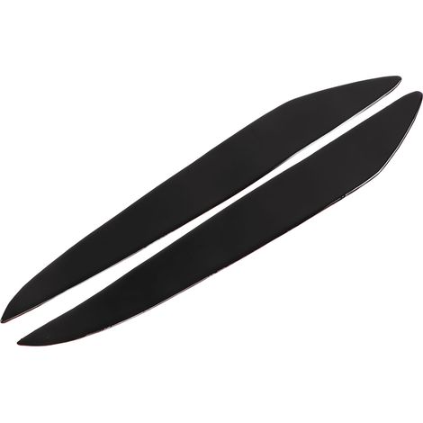 Cache de phare gauche et droit, enjoliveur noir laqué, pour Mazda 3 2010-2013 (1/5)