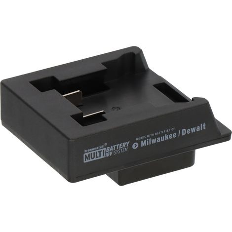 Brennenstuhl Adapter Milwaukee/Dewalt für LED Baustrahler im Multi Battery 18V System (1/5)