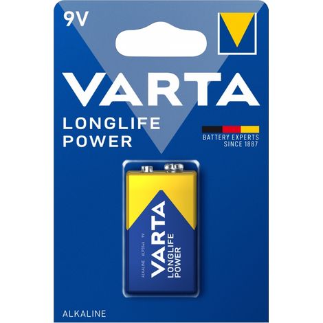 PILA 9V LONGLIFE POWER VARTA