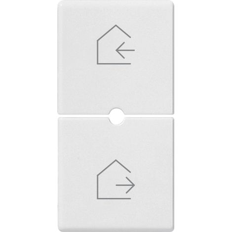 VIMAR - 14755.6 Deux demi-boutons 1M scénarios blancs