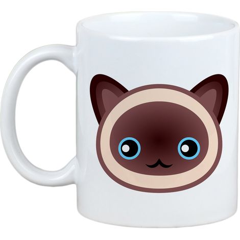 Siamkatze - Tasse mit Grafik und Inschrift von Art-Dog (1/5)