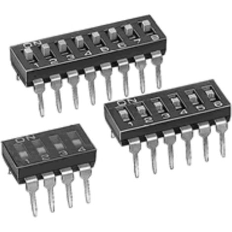 Omron A6T-1101 DIP-Schalter Polzahl 1 THT 1 St. Bag