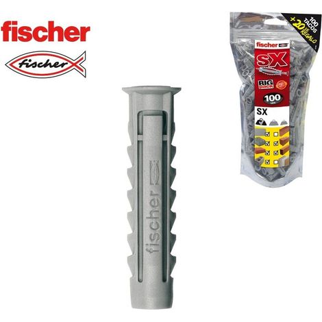 FISCHER SX Plus Tacos - Confezione Grande Ø6x30mm 200 unità + 40 Gratis 568725