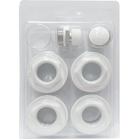 KIT ACCESSORI PER RADIATORI Ã 1' x attacco 3/8'