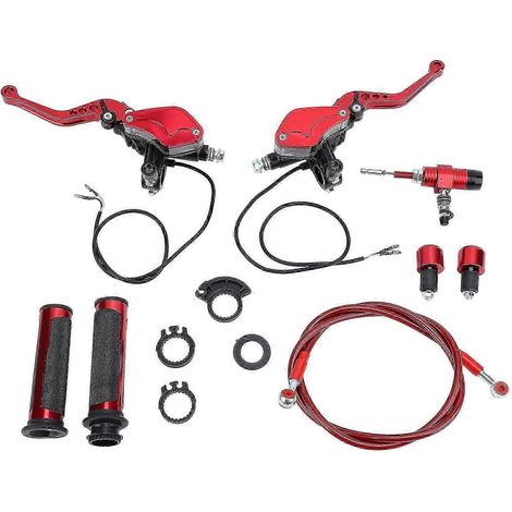 Kit de maître-cylindre de frein et levier d'embrayage pour moto Suzuki, 22 mm, pompe à huile, tube de guidon. (1/5)