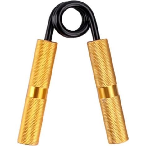 Hand Gripper - 300 Lbs Acier - Poignée Aluminium Rainurée - Entraîneur De Force De Préhension - Lot De 1 (1/5)