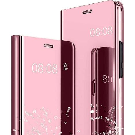 Samsung Galaxy A72 5G Clear View Hülle, Roségold (1/5)