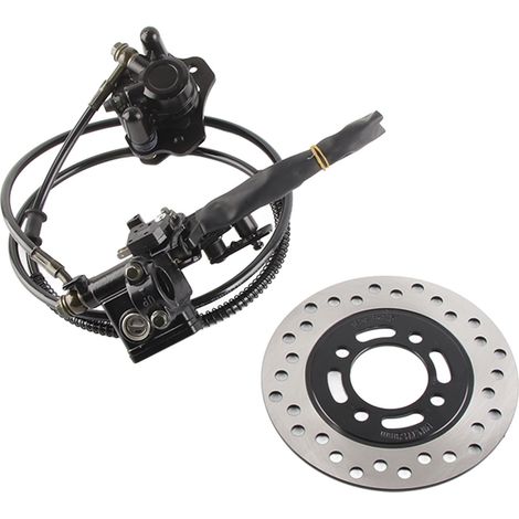 Frein à disque hydraulique arrière 22mm Haute Sensibilité Résistant à la Chaleur pour Quad 50cc 70cc 90cc 110cc 125cc 150cc ATV (1/5)