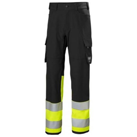 PANTALON ALNA 4X CARGO CL YELLOW/EBONY 1 T-46 - HELLY HANSEN