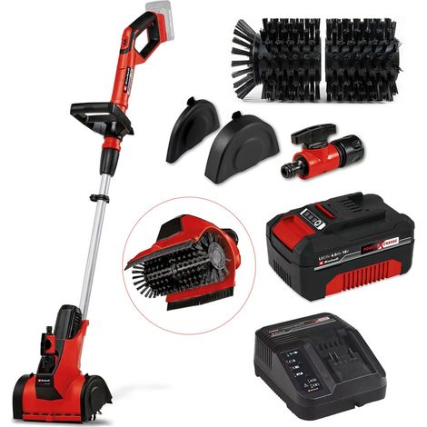 Einhell PICOBELLA Artificial Grass Brush Cleaner Astroturf 18V Cordless 1x4.0ah (1/5)