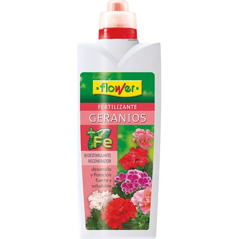 FLOWER Fertilizante Líquido GERANIOS, 1 Litro