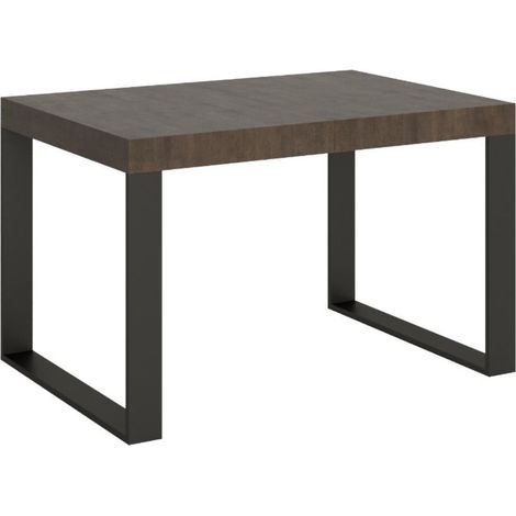 Table Extensible 90X130/234 Cm Tecno Noce Structure Anthracite (1/5)