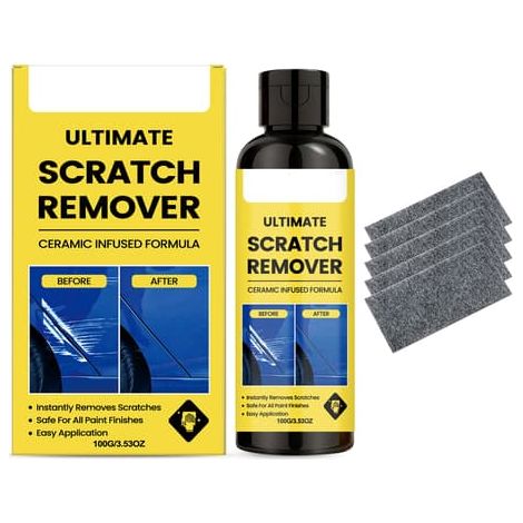 Kit de réparation des rayures de voiture - Nanopolish 100 g pour l'entretien quotidien (1/5)