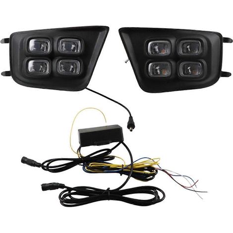 Feu de jour à LED pour voiture, clignotant de jour -- (1/5)
