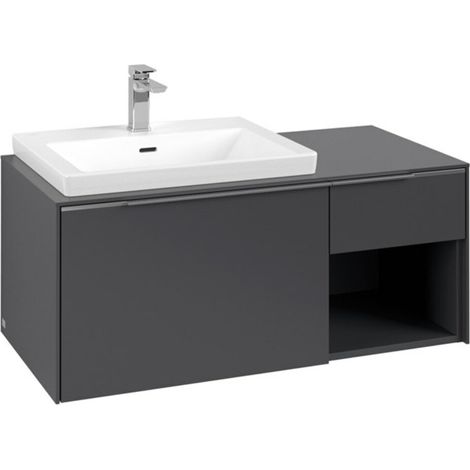 Villeroy & Boch Subway 3.0 Waschbeckenunterschrank, 2 Auszüge, (1/3)