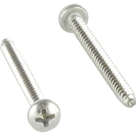 Vis tôle tête cylindrique bombée large Phillips 4.2X6.5 Inox A2-1 pièce