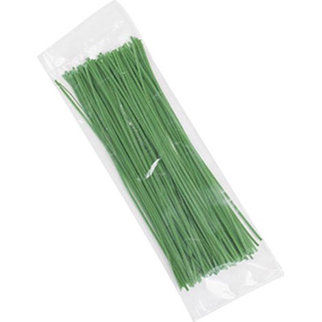 100 Stück verstellbare Pflanzenbinder, flexible Kabelbinder, Gartenbinder, Pflanzenstützen, Baumbinder, Rankenbinder für Blumen, Gemüse, Tomaten, Wickelschnüre, 20 cm