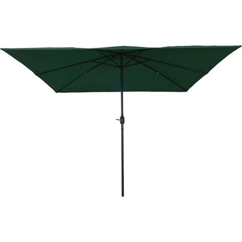 Maison Exclusive - Ombrello da giardino Verde 295 x 295 x 245 cm (1/5)