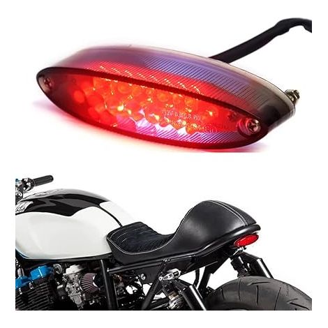 Moto LED Feu arrière Taillight Frein de Lumière Imperméable à la Poussière (1/5)