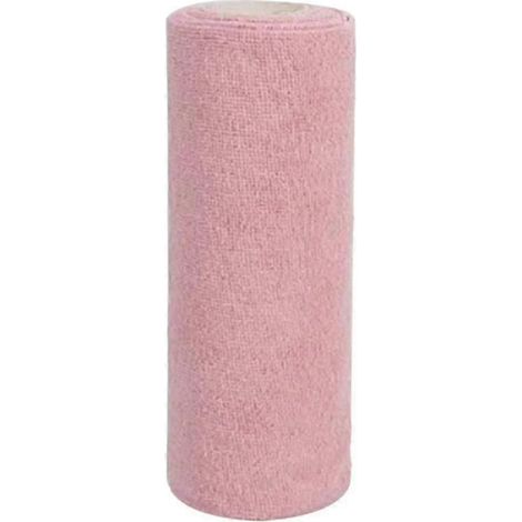 Lingettes nettoyantes réutilisables, rouleaux de serviettes en microfibre pour la maison, torchons, essuie-tout, alternative en rose. (1/5)