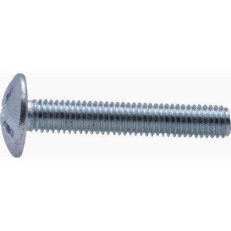 Zinkbeschichtete Ofenschraube Viswood  Ø 5x40mm (Packung mit 12 Schrauben)