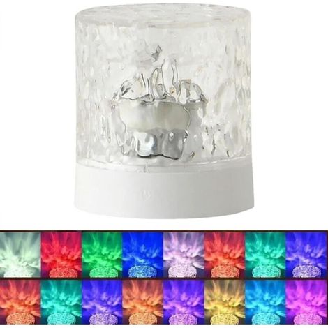 Wave Light Projector, Wave Projection Lamp – Wave Mood Light, Wave Lamp, 16 Colors, Romantic Mood Light (1/5)