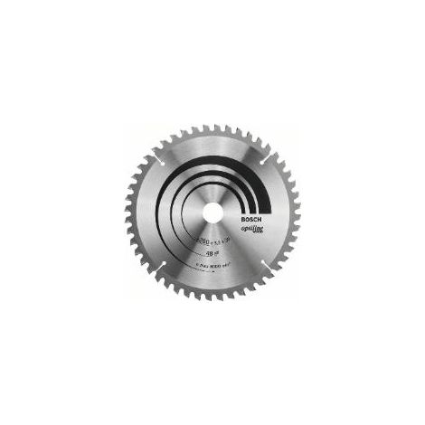 Lama per sega circolare BOSCH Optiline Wood Ø 30mm - 260X30X3.2 - 48DN - 2 608 641 202