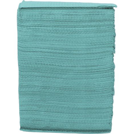 125 Lingettes Nettoyantes Jetables Tatouage, Nappe Médicale Imperméable Vert Foncé, Draps Dentaire & Percing, 125 Pièces (1/5)