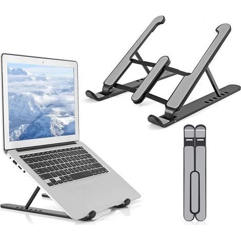 Doosl Faltbarer Laptopständer, rutschfest, mehrfach verstellbar (1/4)