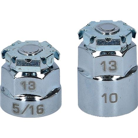 GEARplus Bit-Adapter-Satz, 2-tlg, 5/16"-10mm (1/2)
