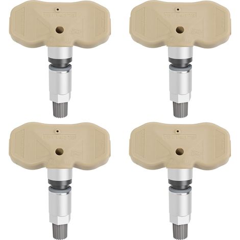 Adatto per sensore TPMS, confezione da 4, sistema di monitoraggio della pressione degli pneumatici da 315 MHz per Chevy 2005-2006  GMC  Sostituisce il codice 15114379 (1/5)