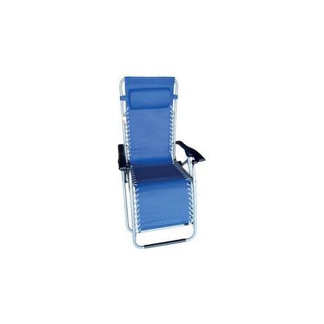 2 x C SEDIA SDRAIO MULTIPOSIZIONE GREEK BLUE