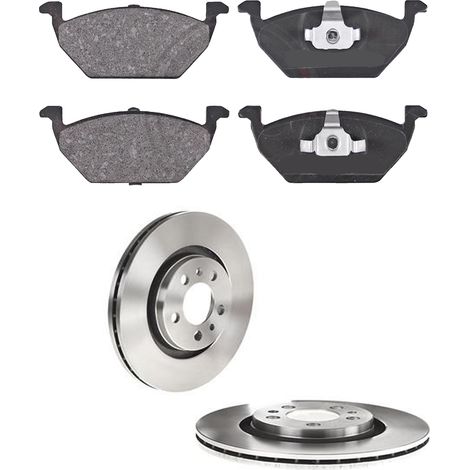 KIT FRENI ANTERIORI compatibile con VW NEW BEETLE (9C1,1C1) - DISCHI + PASTIGLIE OEM: P 85 072 / 16881 /SOSTITUZIONE DIRETTA/BASSA POLVERE/SILENZIOSO (1/5)