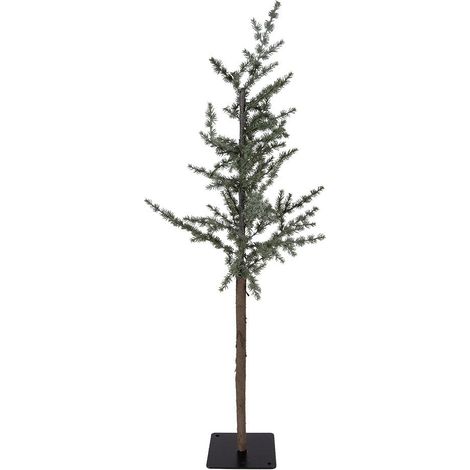 Arbre artificiel décoratif en plastique vert pour décoration intérieure 30 x 30 x 90 cm - PANGIVO (1/4)