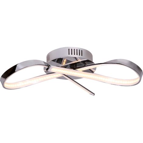 Lámpara de techo LED moderna decorativa cromada Infinity de 14 W C0099 Maxlight (1/2)