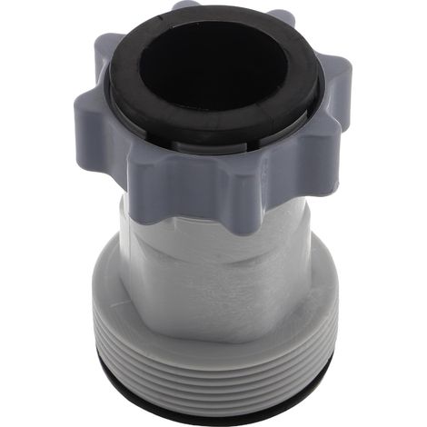 Adaptateur de Tuyau de Piscine pour de Pompe Accessoire pour Hors Sol et Bains à Remous Installation Facile Durable Ajustement Débit Eau