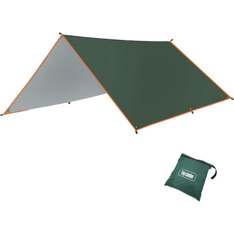 Bâche de tente de camping QttvbTna, imperméable, protection UV, verte, 300 x 500 cm